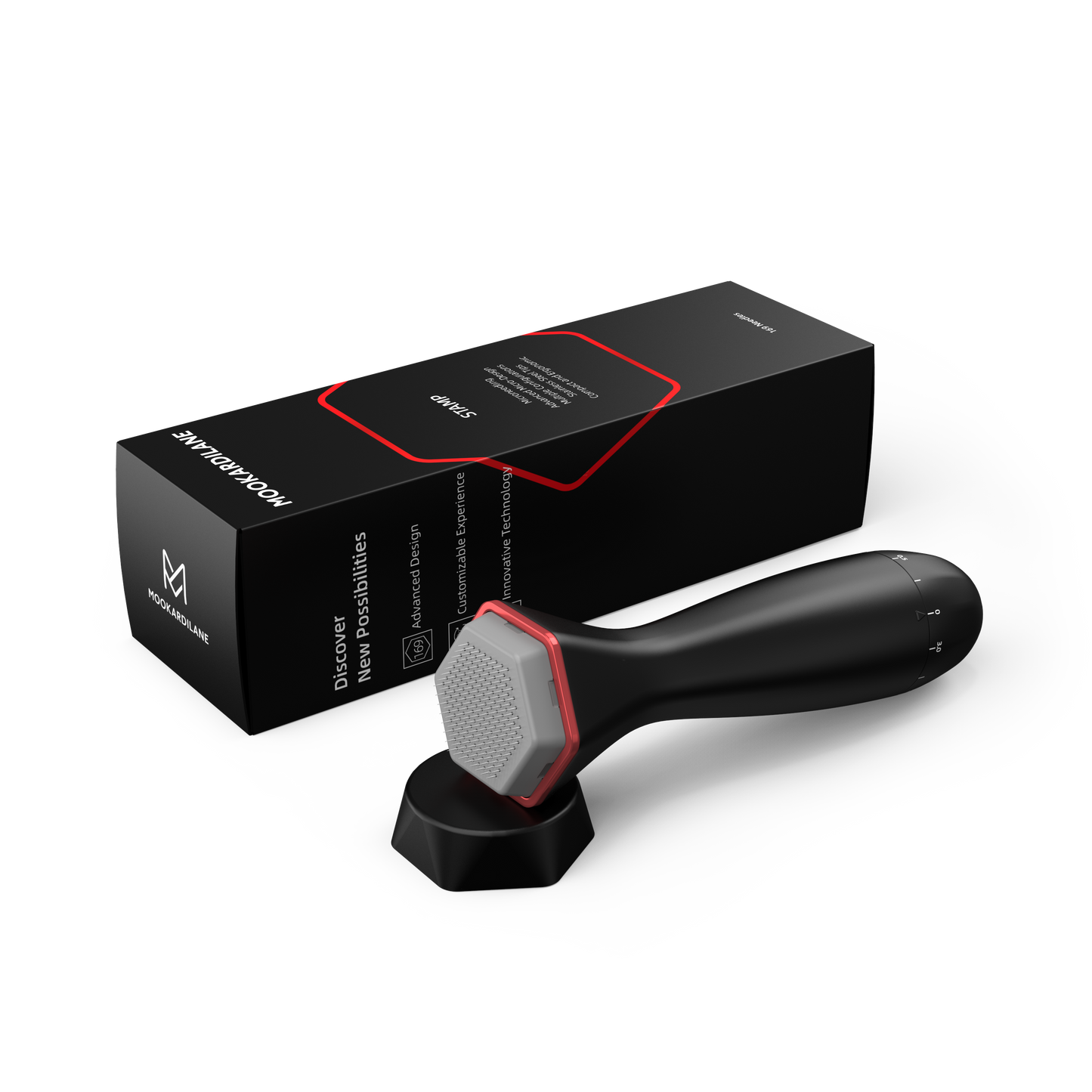 169 needles Derma Stamp Black